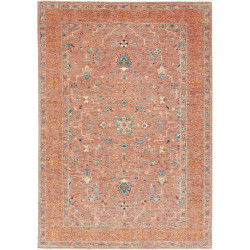 Rug Ziegler Fine Pakistan 166x238 Terracotta Blu