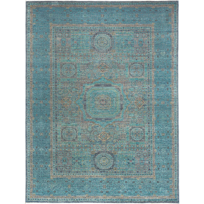Rug Mamlouk Pakistan 177x235 Turquoise