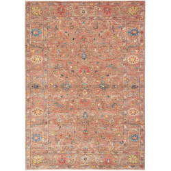 Rug Ziegler Fine Pakistan 168x239 Terracotta Blu