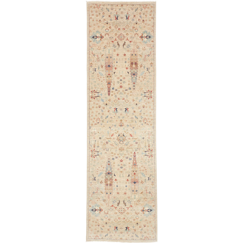 Rug Shahi Fine Pakistan 83x291 Cream Beige