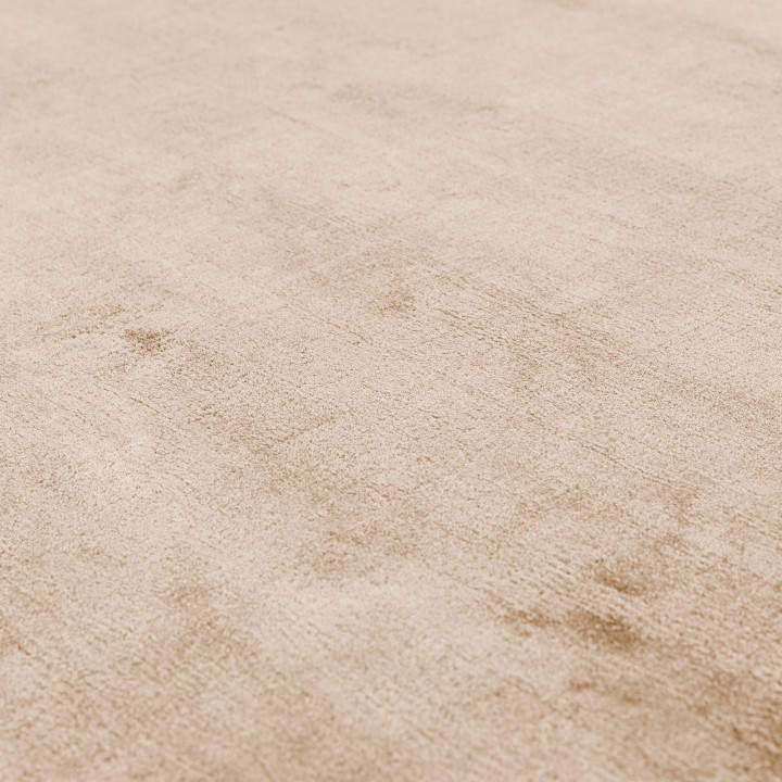 Tappeto Gleam tinta unita beige e tortora 160x23