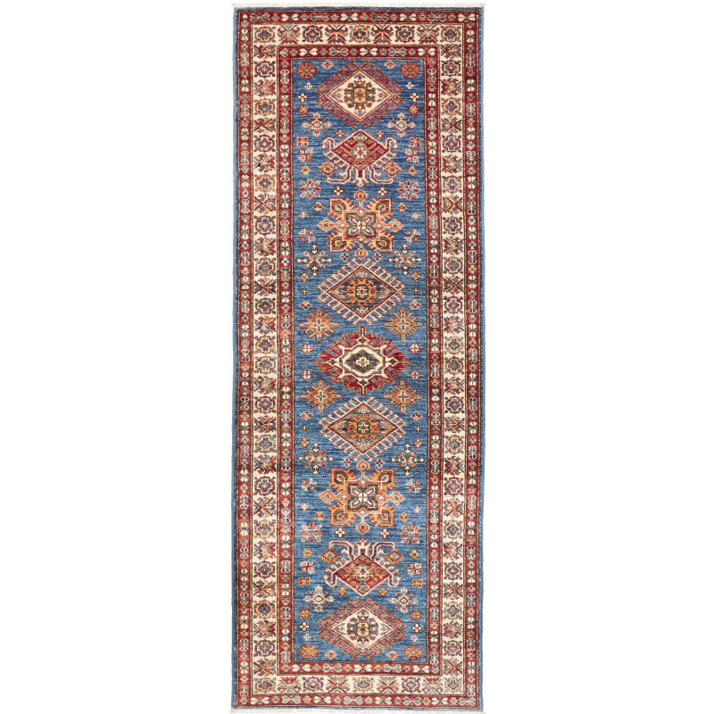 Kazak Fine 83x245 Cm Kazak Fine, Pakistan, Hand-carded Wool,