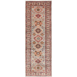 Kazak Fine 80x244 Cm Kazak Fine, Pakistan, Hand-carded Wool