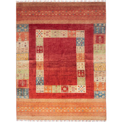 Rug Siva Pakistan 210x280 Red Orange