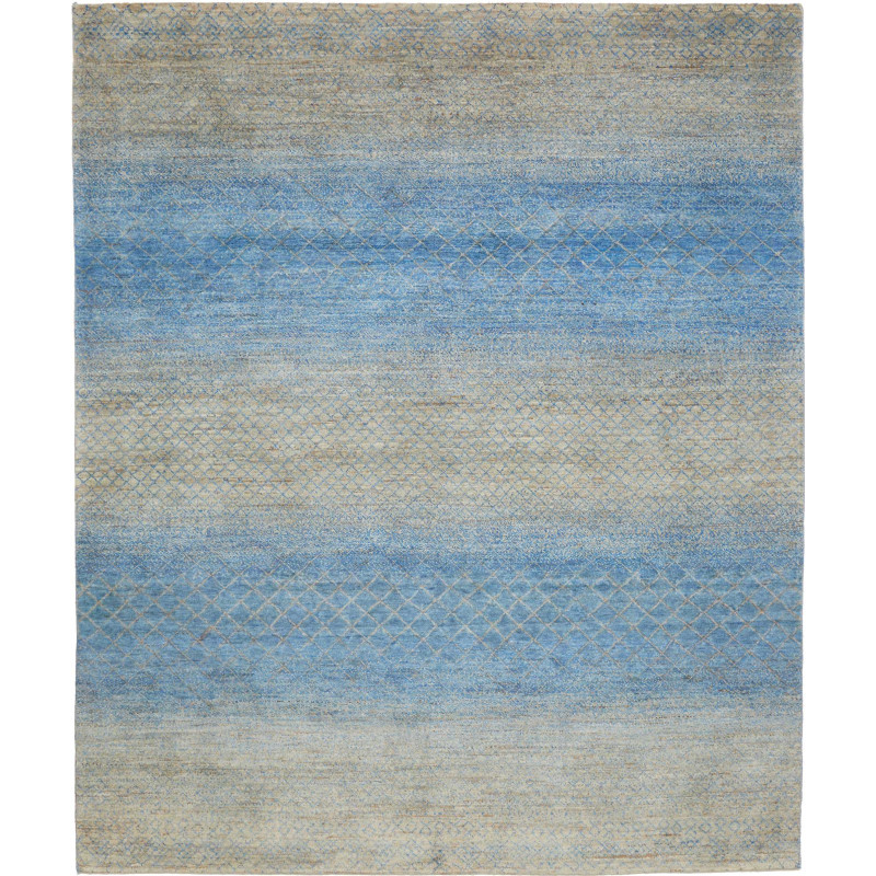 Rug Royal Gabbeh Pakistan 200x242 Sky Blue Sand