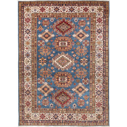 Kazak Fine 173x237 Cm Kazak Fine, Pakistan, Hand-carded Wool