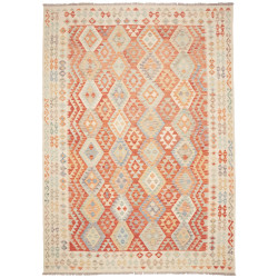 Kilim 250x344 Cm Kilim, Afghanistan, Hand-carded Wool (warp: