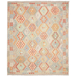 Kilim 245x293 Cm Kilim Afghanistan, Hand-carded Wool, Cotton