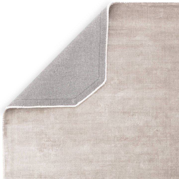 Rug Gleam plain light grey 160x230 cm
