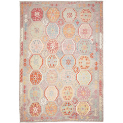 Kilim 252x356 Cm Kilim, Afghanistan, Hand-carded Wool,