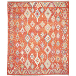 Kilim 248x301 Cm Kilim, Afghanistan, Hand-carded Wool (warp: