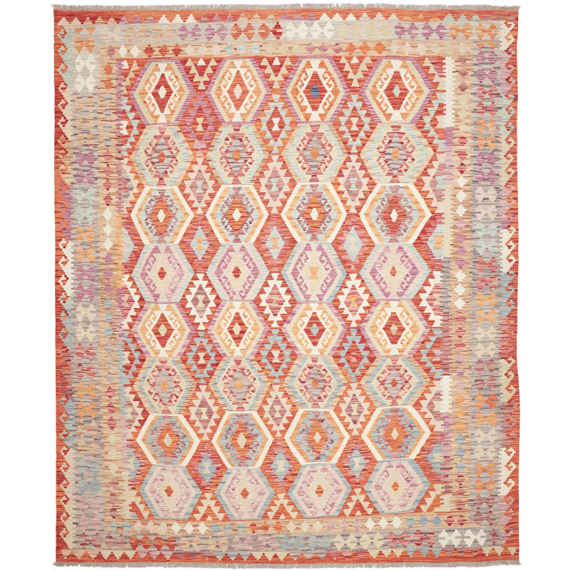 Kilim 255x302 Cm Kilim Afghanistan Hand-carded Wool