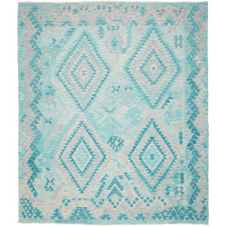 Kilim 246x284 Cm Kilim, Afghanistan, Hand-carded Wool (warp: