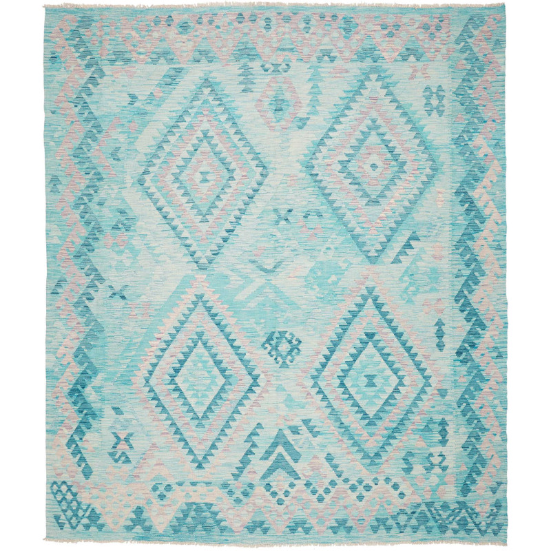 Kilim 246x284 Cm Kilim, Afghanistan, Hand-carded Wool (warp: