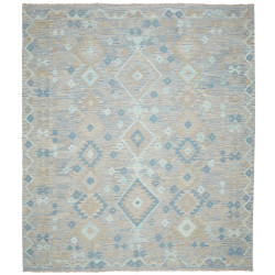 Kilim 255x293 Cm Kilim, Afghanistan, Hand-carded Wool