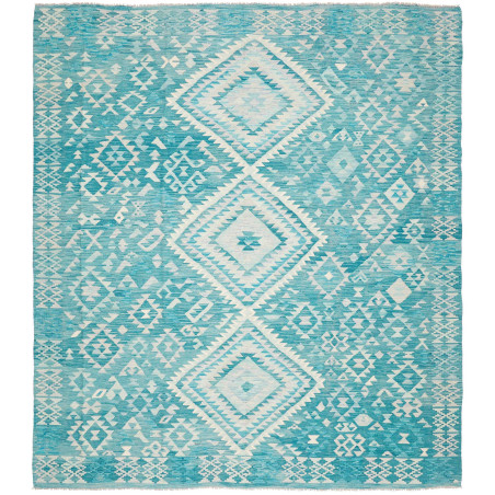 Kilim 259x291 Cm Kilim, Afghanistan, Hand-carded Wool (warp: