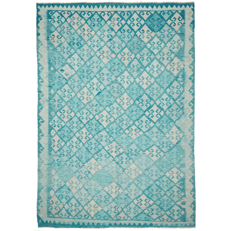 Kilim 245x350 Cm Kilim, Afghanistan, Hand-carded Wool