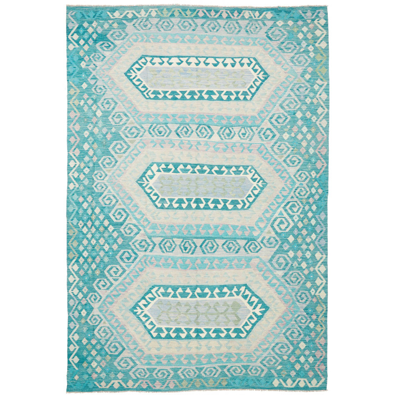 Kilim 239x358 Cm Kilim, Afghanistan, Hand-carded Wool