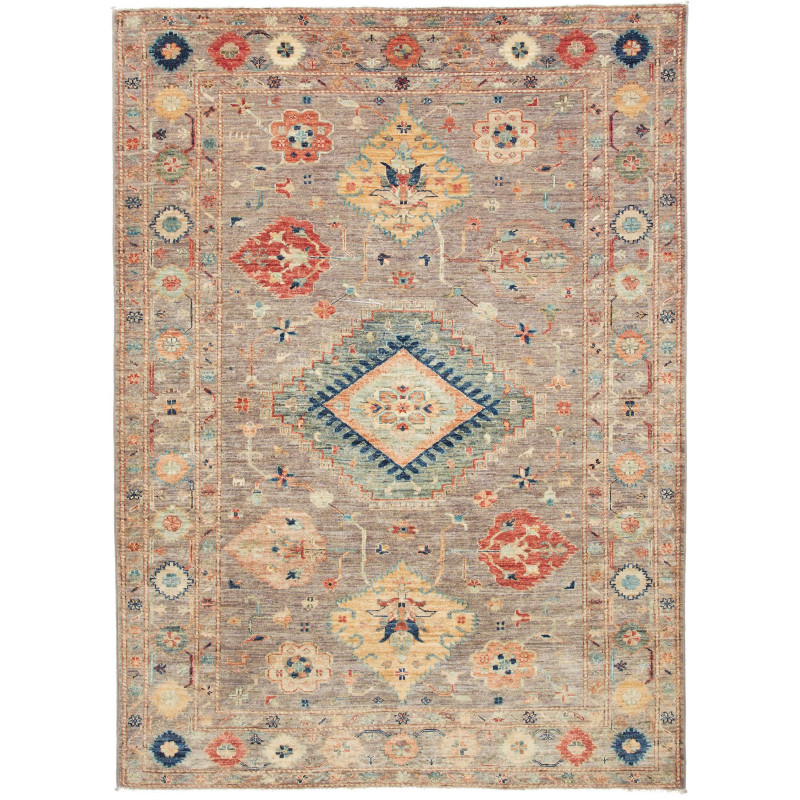 Kazak Fine 151x206 Cm Kazak Fine, Pakistan, Hand-carded Wool