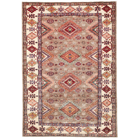 Kazak Fine 125x185 Cm Kazak Fine, Pakistan, Hand-carded