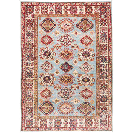 Kazak Fine 127x184 Cm Kazak Fine, Pakistan, Hand-carded Wool