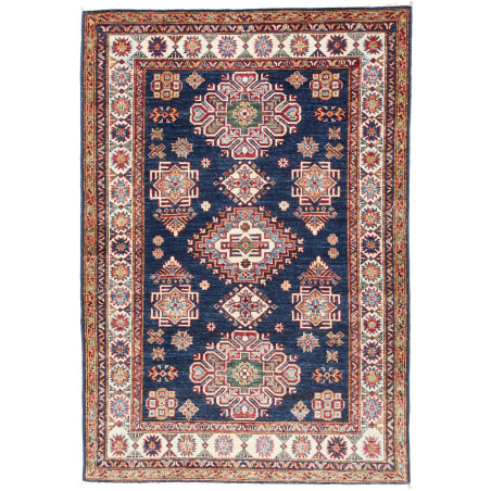 Kazak Fine 127x182 Cm Kazak Fine, Pakistan, Hand-carded