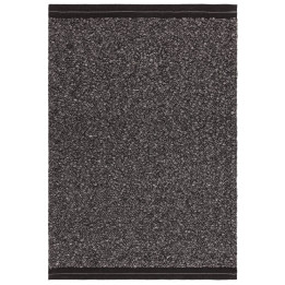 Rug Elm plain charcoal gray 200x300 cm