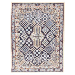 Nain 9la 92x120 Cm Nain 9la, Persia, Hand-carded Wool And