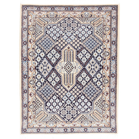 Nain 9la 92x120 Cm Nain 9la, Persia, Hand-carded Wool And