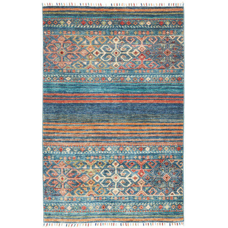 Rubin 97x152 Cm Rubin Pakistan Hand-carded Wool Cotton