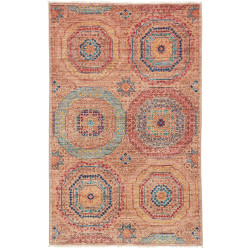 Mamlouk 80x126 Cm Mamlouk, Pakistan, Hand-carded Wool (warp: