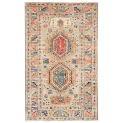 Kazak Fine 76x127 Cm Kazak Fine, Pakistan, Hand-carded Wool,