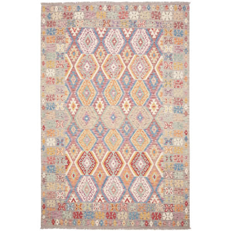 Kilim 203x304 Cm Kilim Afghanistan, Hand-carded Wool,