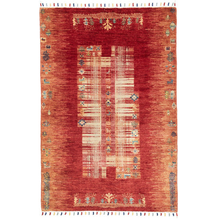 Siva 100x147 Cm Siva, Pakistan, Hand-carded Wool, Cotton,