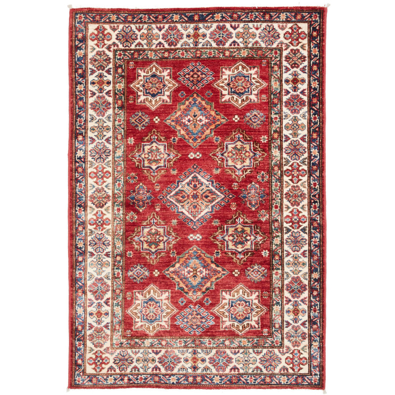 Kazak Fine 100x148 Cm Kazak Fine, Pakistan, Hand-carded