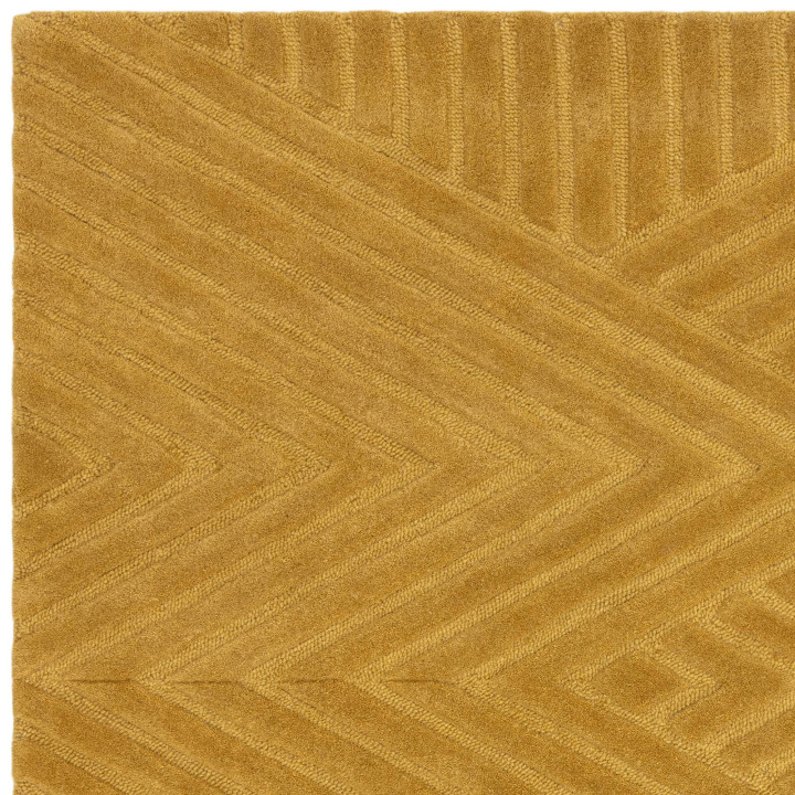 Rug Hague geometric yellow gold 160x230 cm