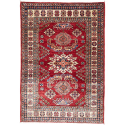 Kazak Fine 105x151 Cm Kazak Fine Pakistan Hand-carded Wool