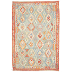 Kilim 198x296 Cm Kilim, Afghanistan, Hand-carded Wool,