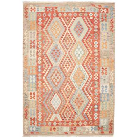 Kilim 209x298 Cm Kilim Afghanistan Hand-carded Wool