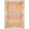 Kilim 210x295 Cm Kilim Afghanistan, Hand-carded Wool (warp: