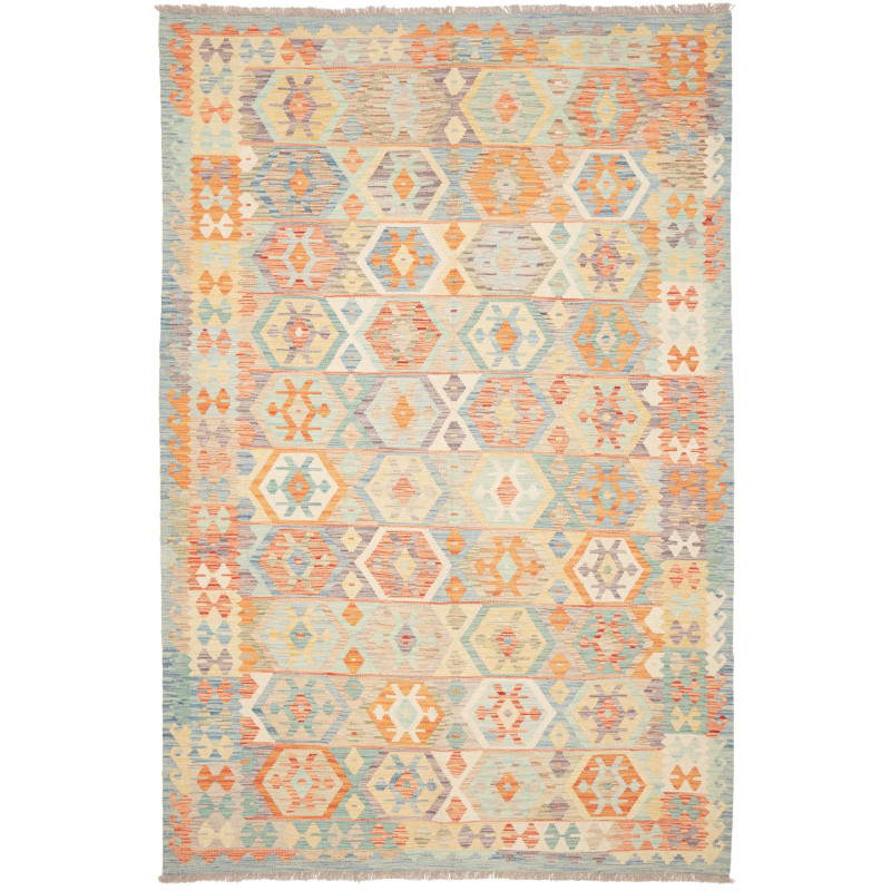 Kilim 192x289 Cm Kilim, Afghanistan, Hand-carded Wool