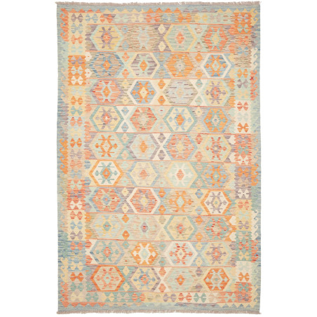 Kilim 192x289 Cm Kilim, Afghanistan, Hand-carded Wool