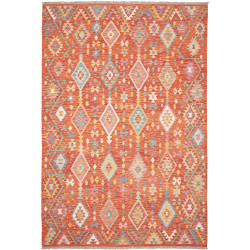 Kilim 200x296 Cm Kilim, Afghanistan, Hand-carded Wool,