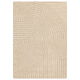 Tappeto Hague geometrico beige e sabbia 120x170