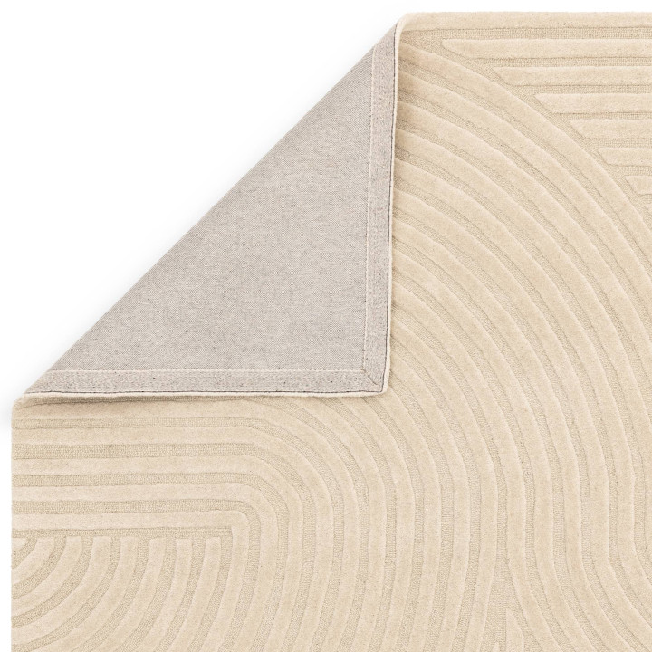 Rug Hague geometric beige sand 160x230 cm