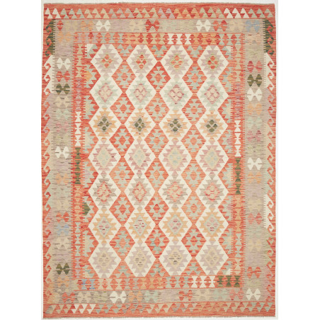 Kilim 207x290 Cm Kilim, Afghanistan, Hand-carded Wool