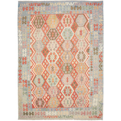 Kilim 214x299 Cm Kilim Afghanistan Hand-carded Wool Cotton