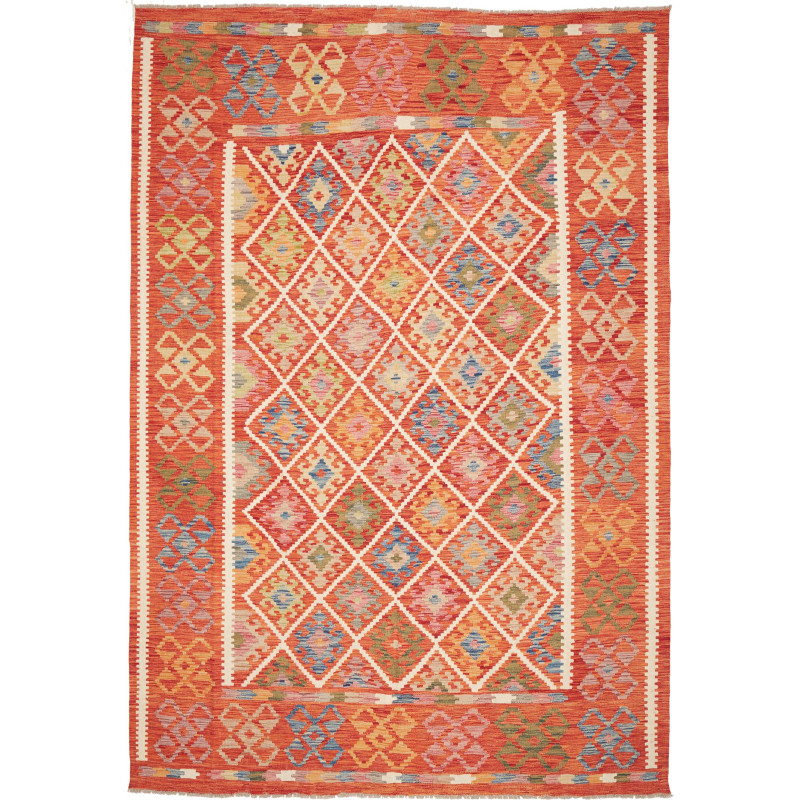 Kilim 209x299 Cm Kilim, Afghanistan, Wool, Cotton,