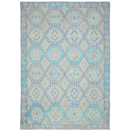 Kilim 201x295 Cm Kilim, Afghanistan, Hand-carded Wool,