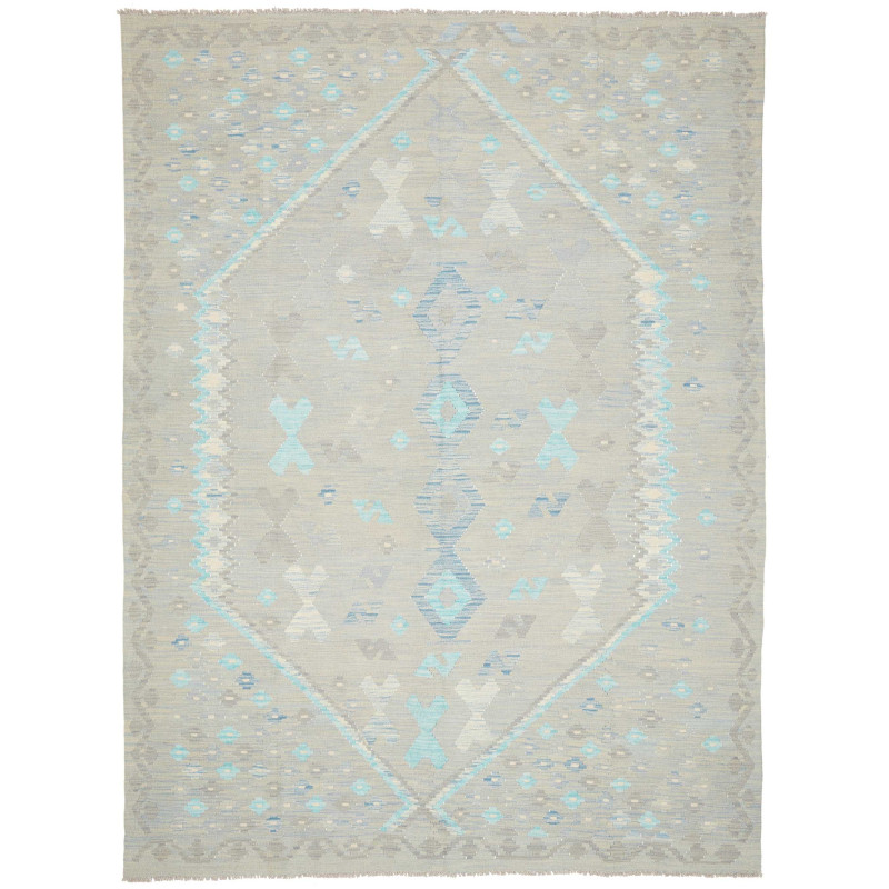 Kilim 206x284 Cm Kilim, Afghanistan, Hand-carded Wool (warp: